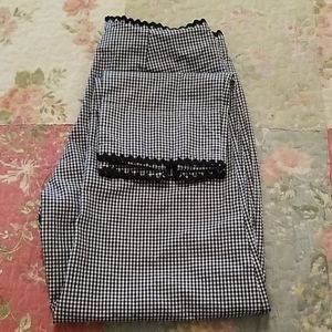 Cache size 2 plaid pants